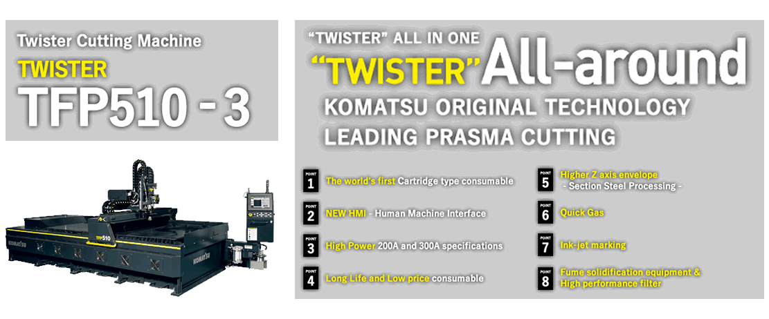 Twister Cutting Machine TFP510-3